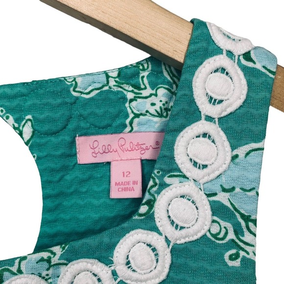 Lilly Pulitzer Green Sleeveless Halter Sundress - Picture 3 of 12